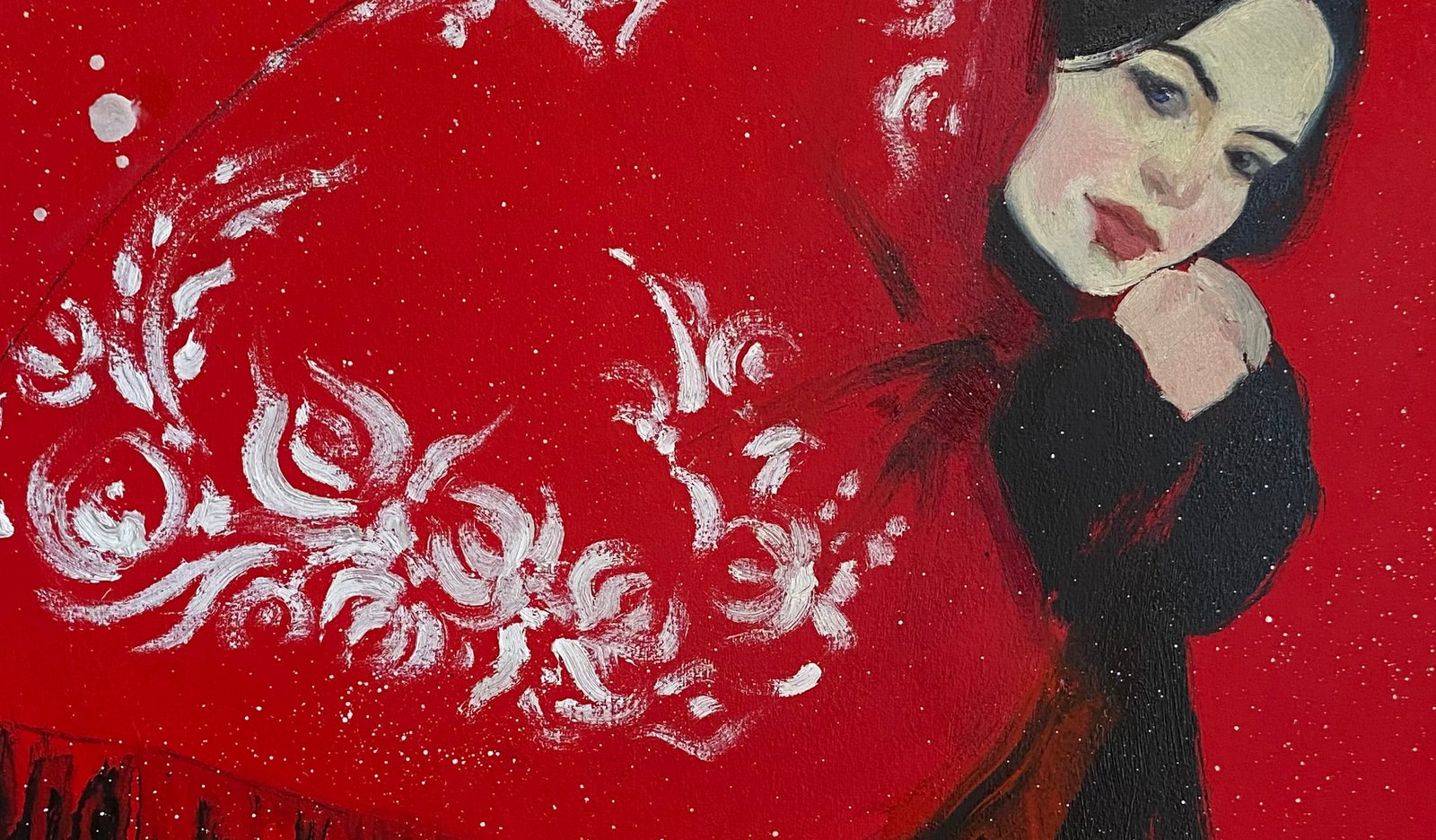 Oil painting Cold Yulia D. - 8