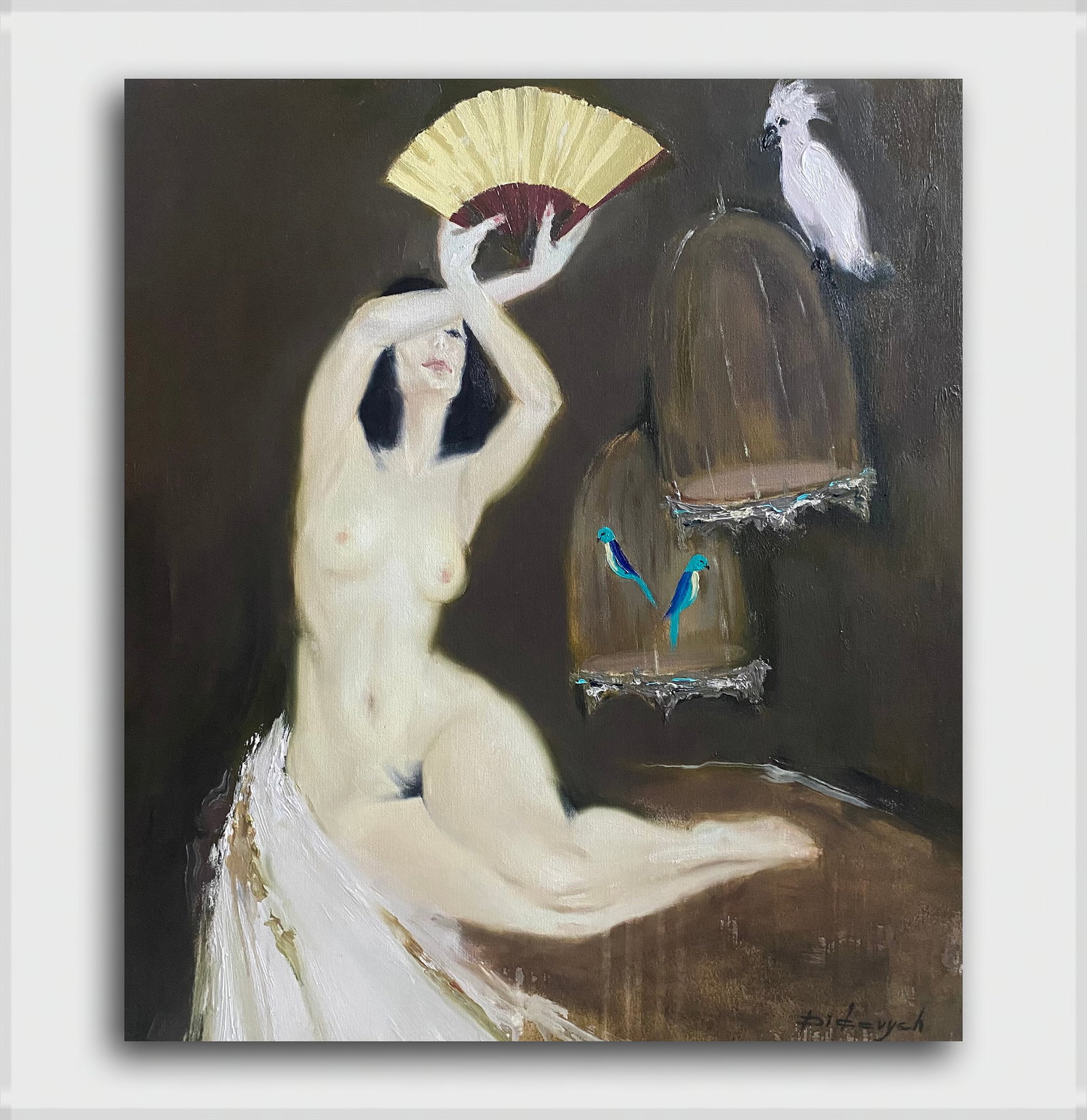 Oil painting Birds Yulia D. - 10