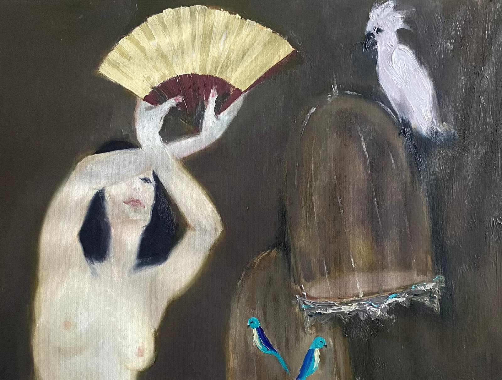 Oil painting Birds Yulia D. - 3