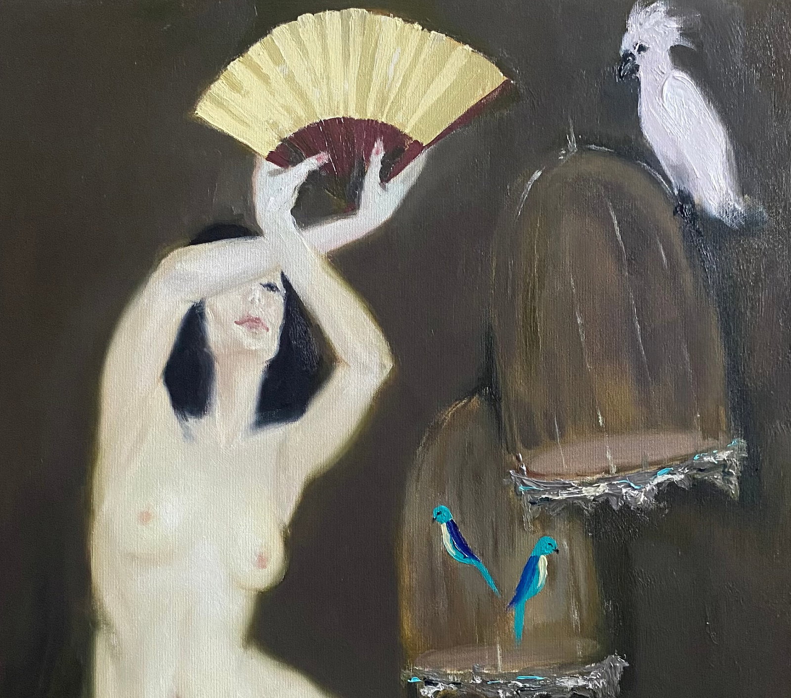 Oil painting Birds Yulia D. - 7