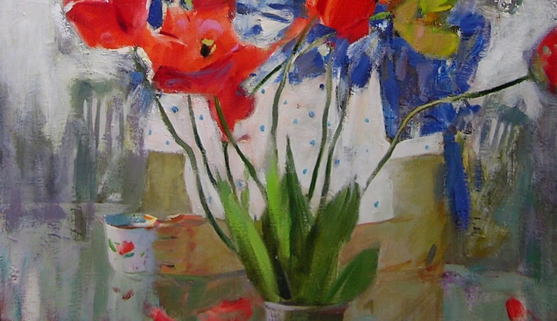 Oil painting Morning coffee Serg Kovalenko - 8