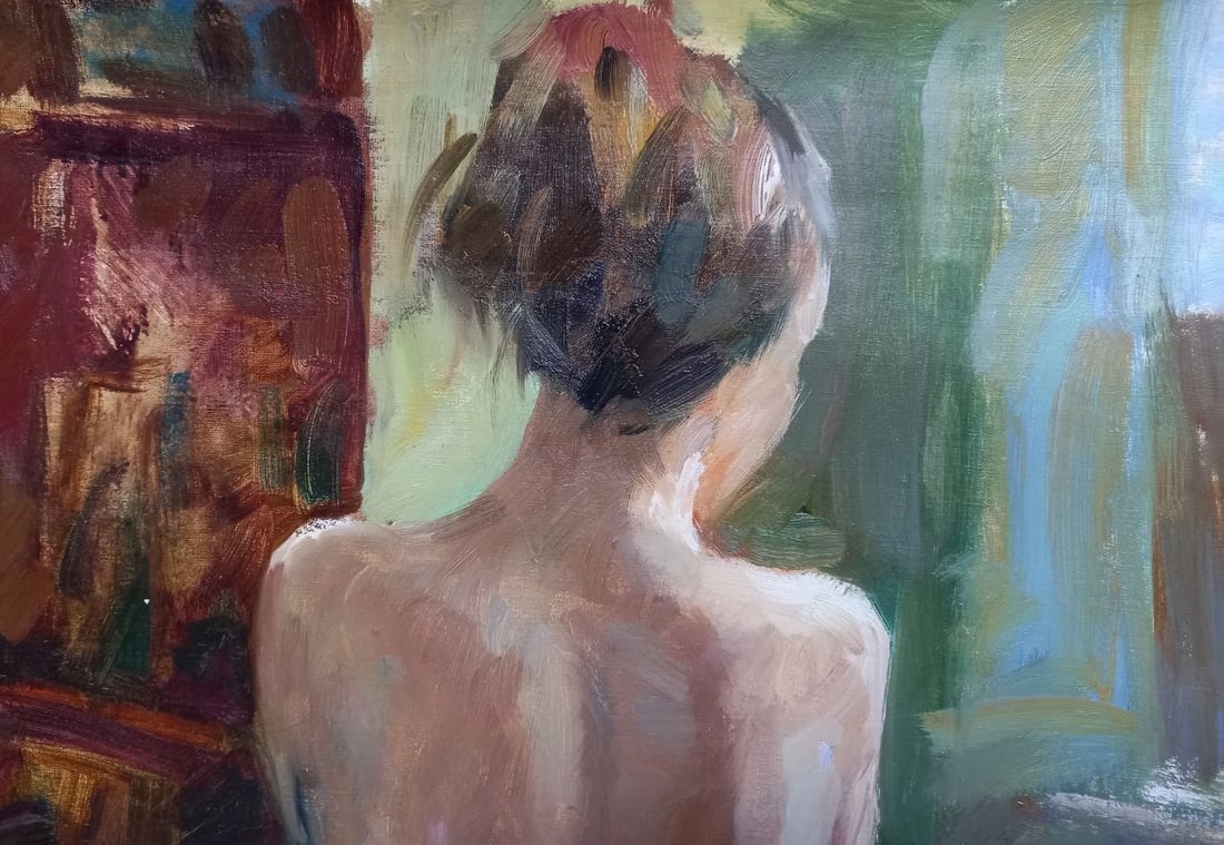 Oil painting Figure Alex Ditriev - 2
