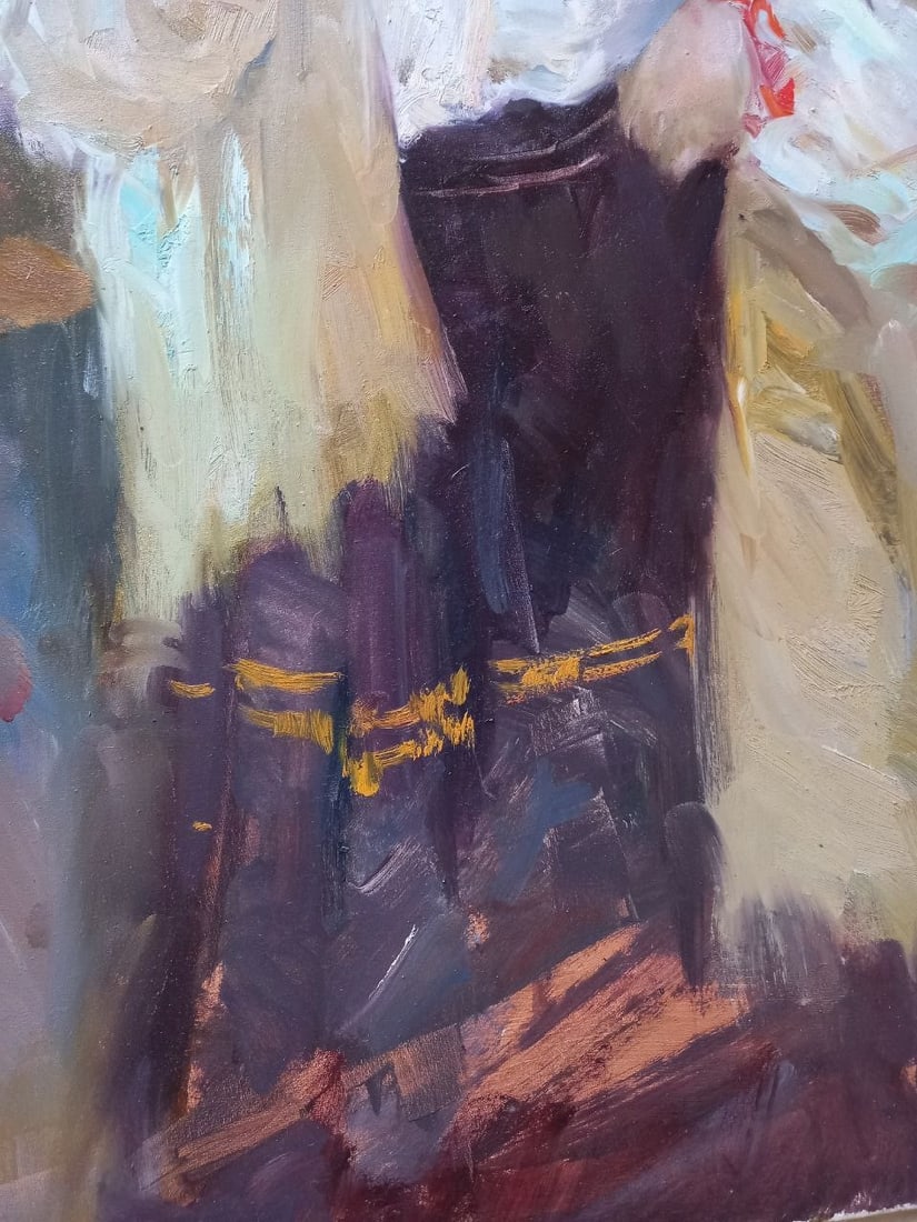 Oil painting Dinner Alex Ditriev - 3