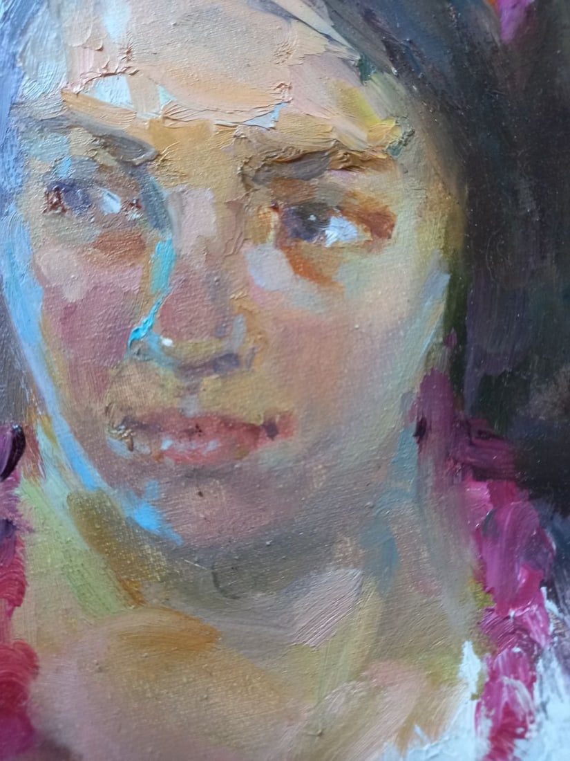 Oil painting Dinner Alex Ditriev - 6
