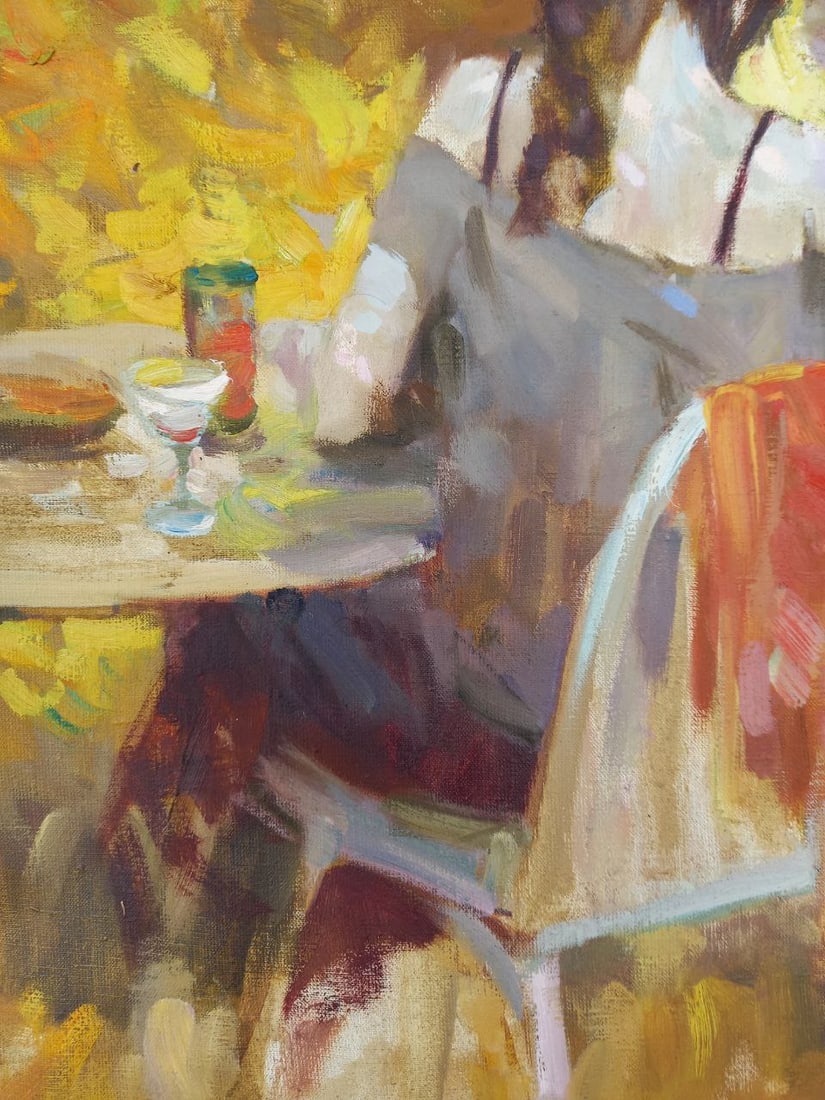 Oil painting Conversation Alex Ditriev - 4