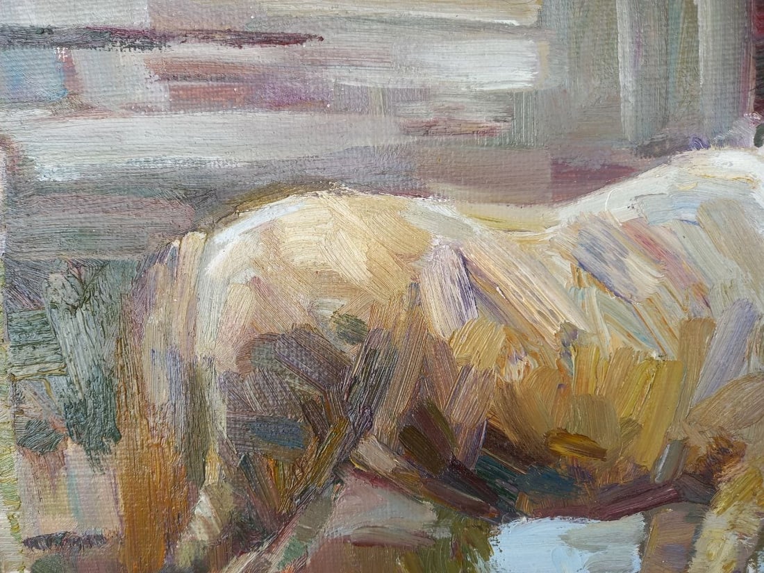 Oil painting Horse Alex Ditriev - 6