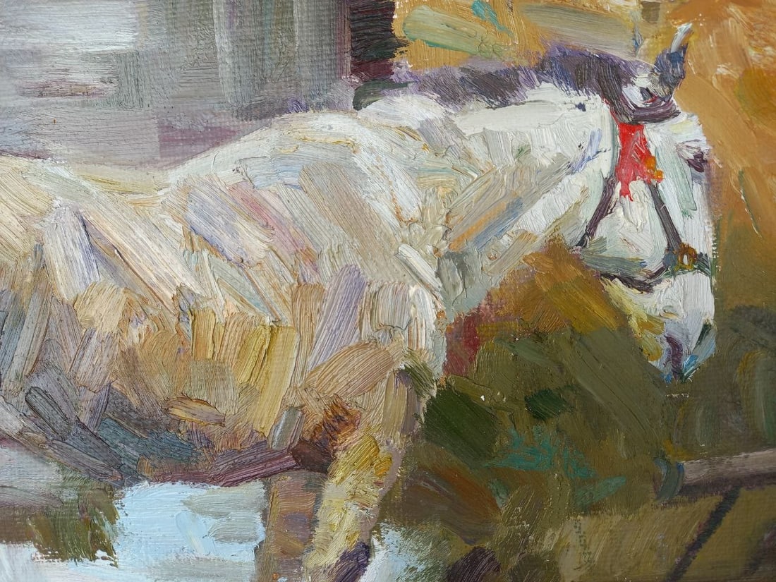 Oil painting Horse Alex Ditriev - 7