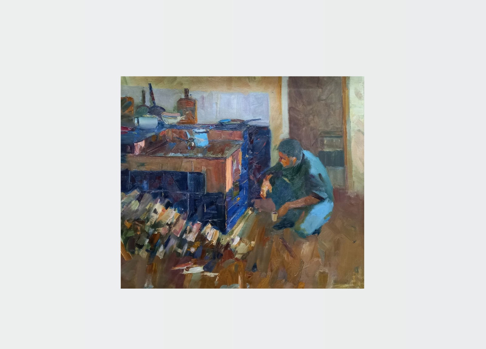 Oil painting After the Plein Air Alex Ditriev - 2