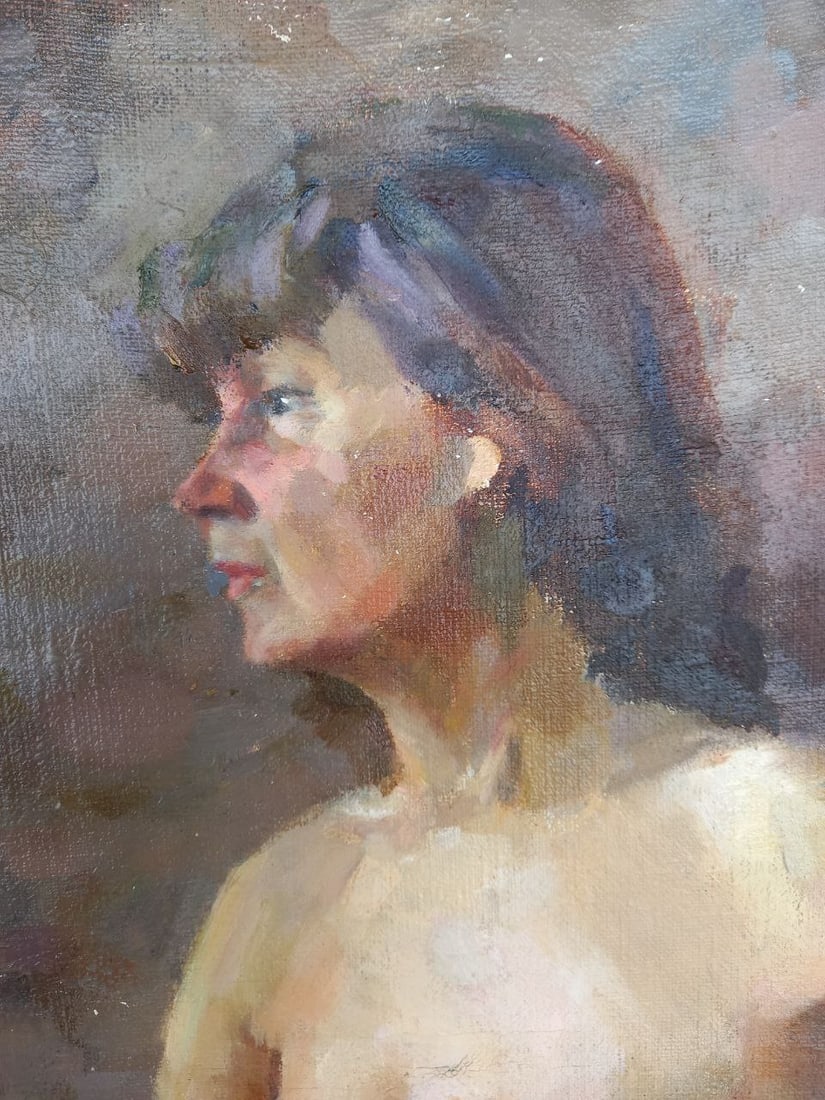 Oil painting Figure model Alex Ditriev - 3