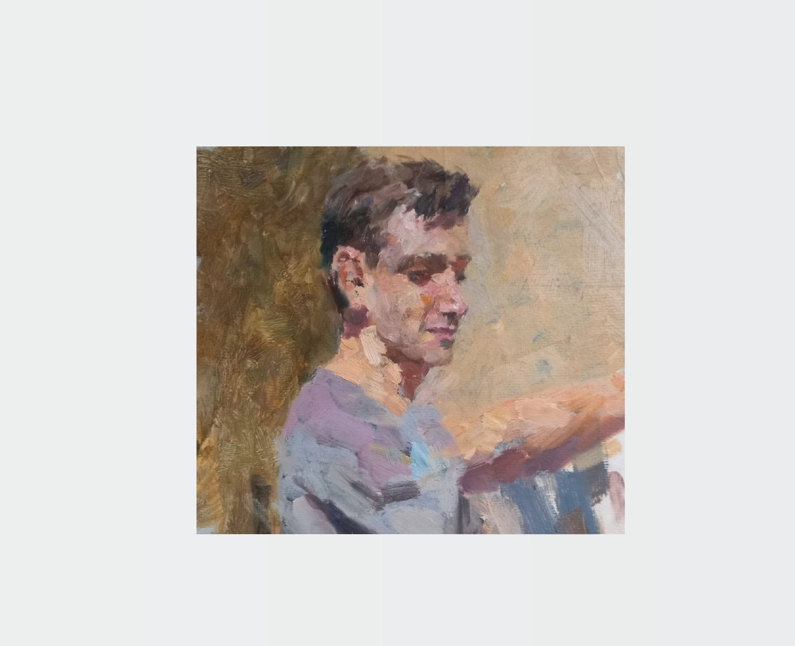 Oil painting Etude Alex Ditriev - 6
