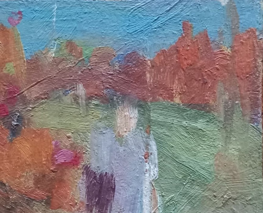 Oil painting Etude Alex Ditriev - 2