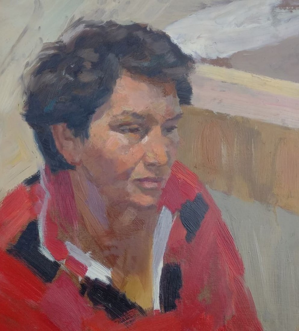 Oil painting Portrait Alex Ditriev - 2