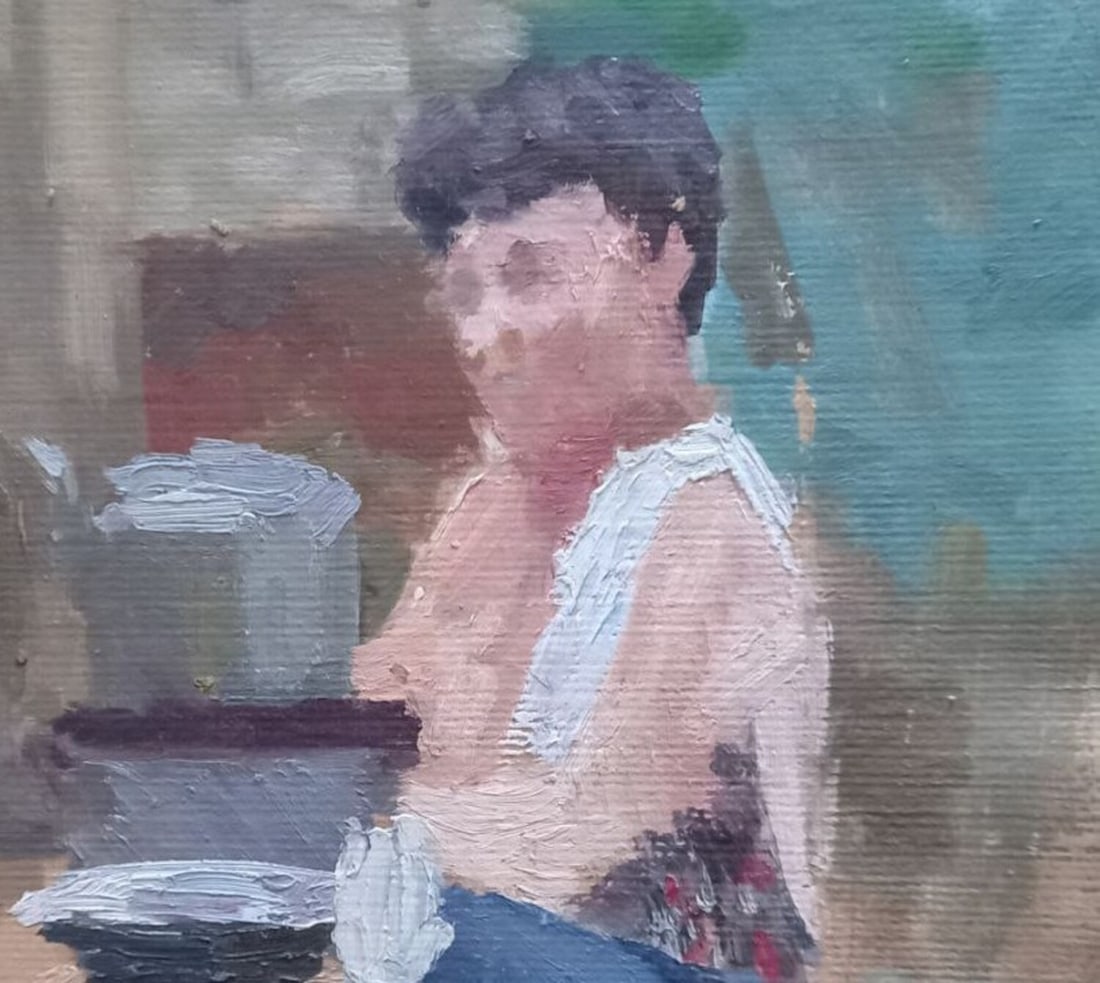 Oil painting Etude Alex Ditriev - 3