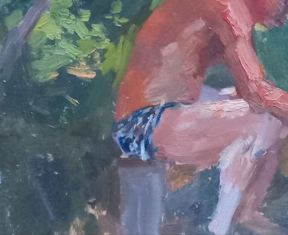 Oil painting Etude Alex Ditriev - 4