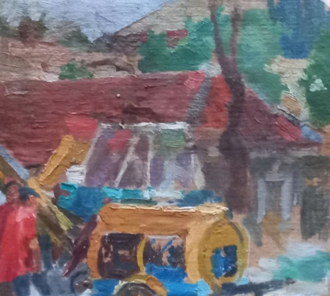 Oil painting Etude Alex Ditriev - 2