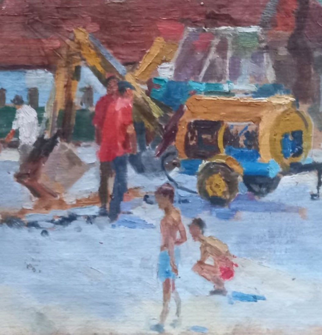 Oil painting Etude Alex Ditriev - 3