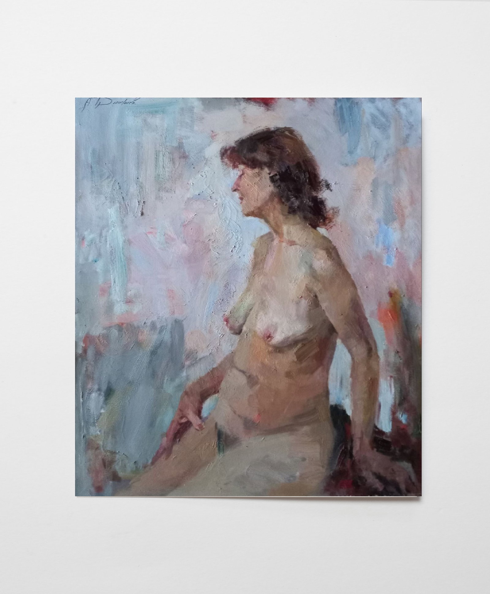 Oil painting Model Alex Ditriev - 2
