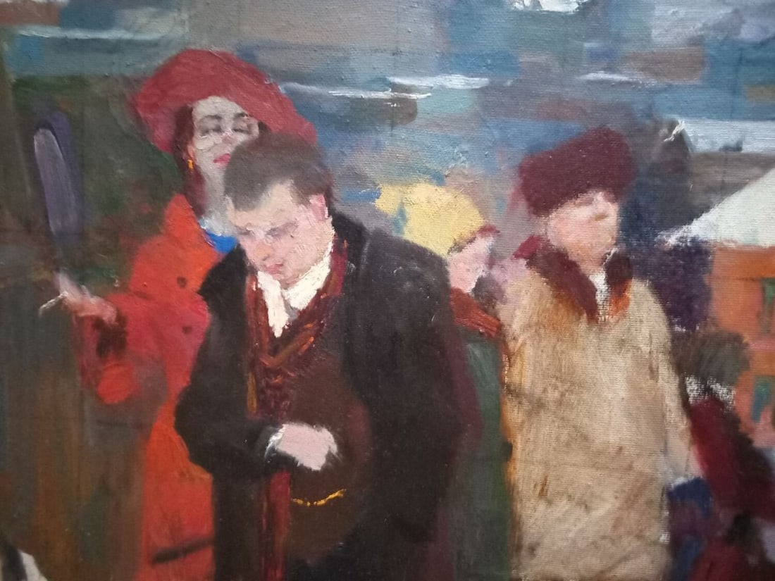 Oil painting Vernissage Alex Ditriev - 4