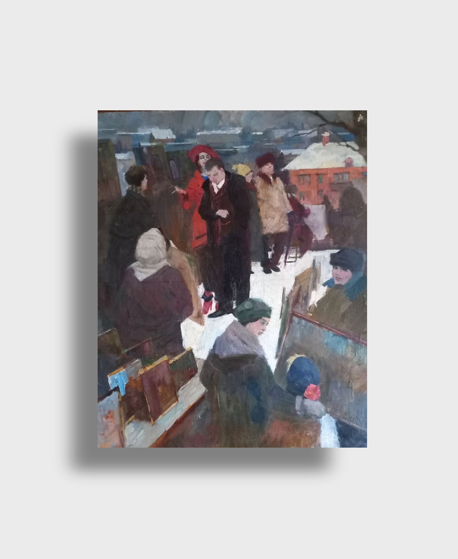 Oil painting Vernissage Alex Ditriev - 8