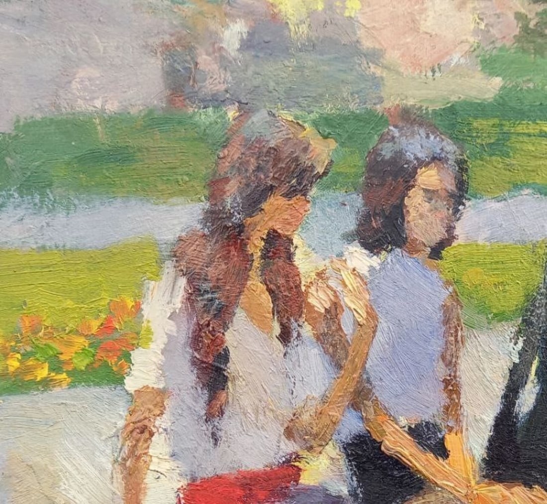 Oil painting Girlfriends Alex Ditriev - 5