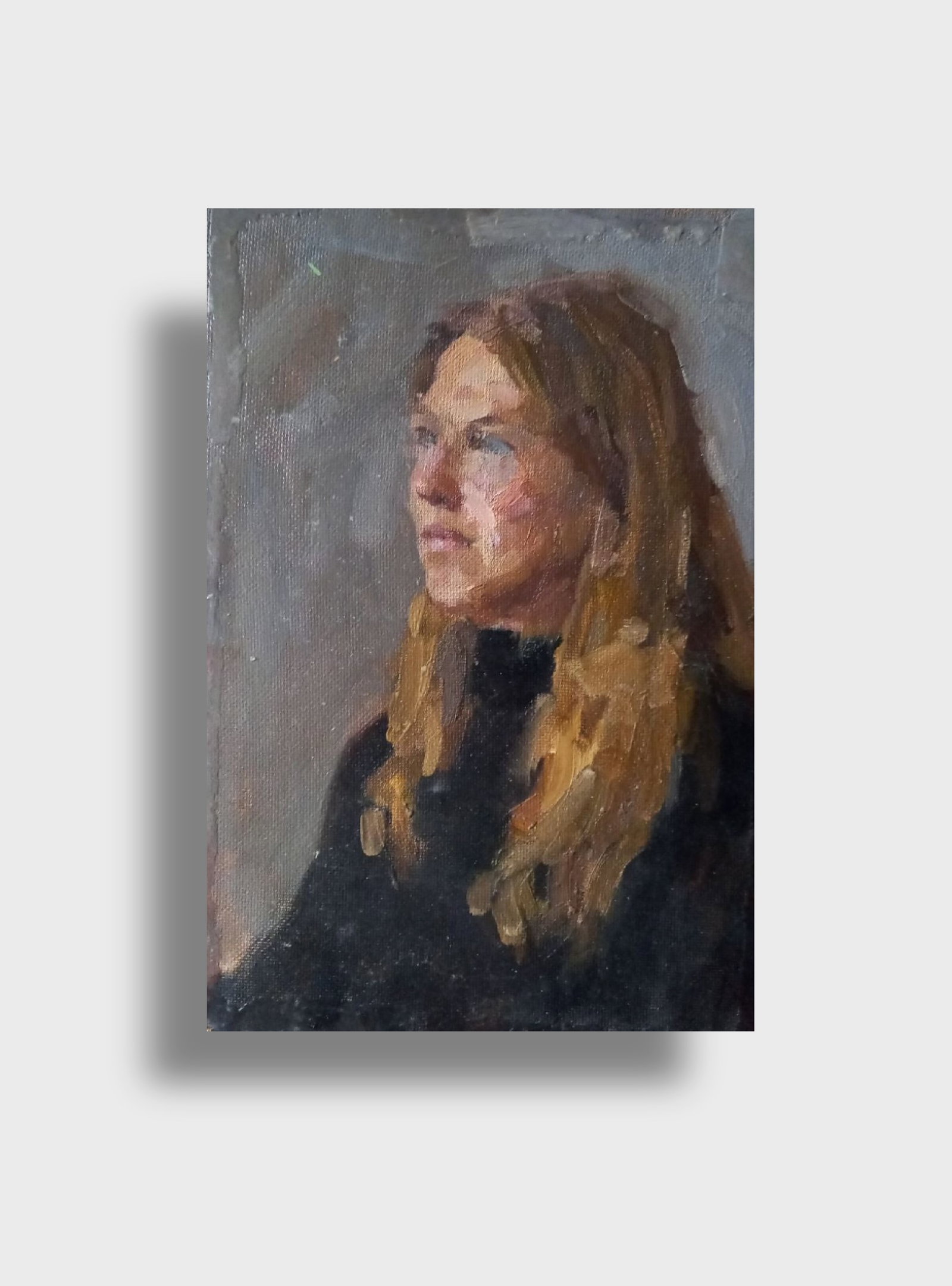 Oil painting Female portrait Alex Ditriev - 6
