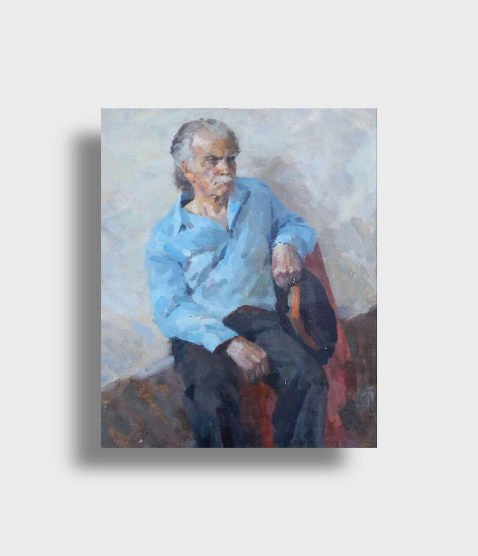 Oil painting Portrait of a man Alex Ditriev - 8