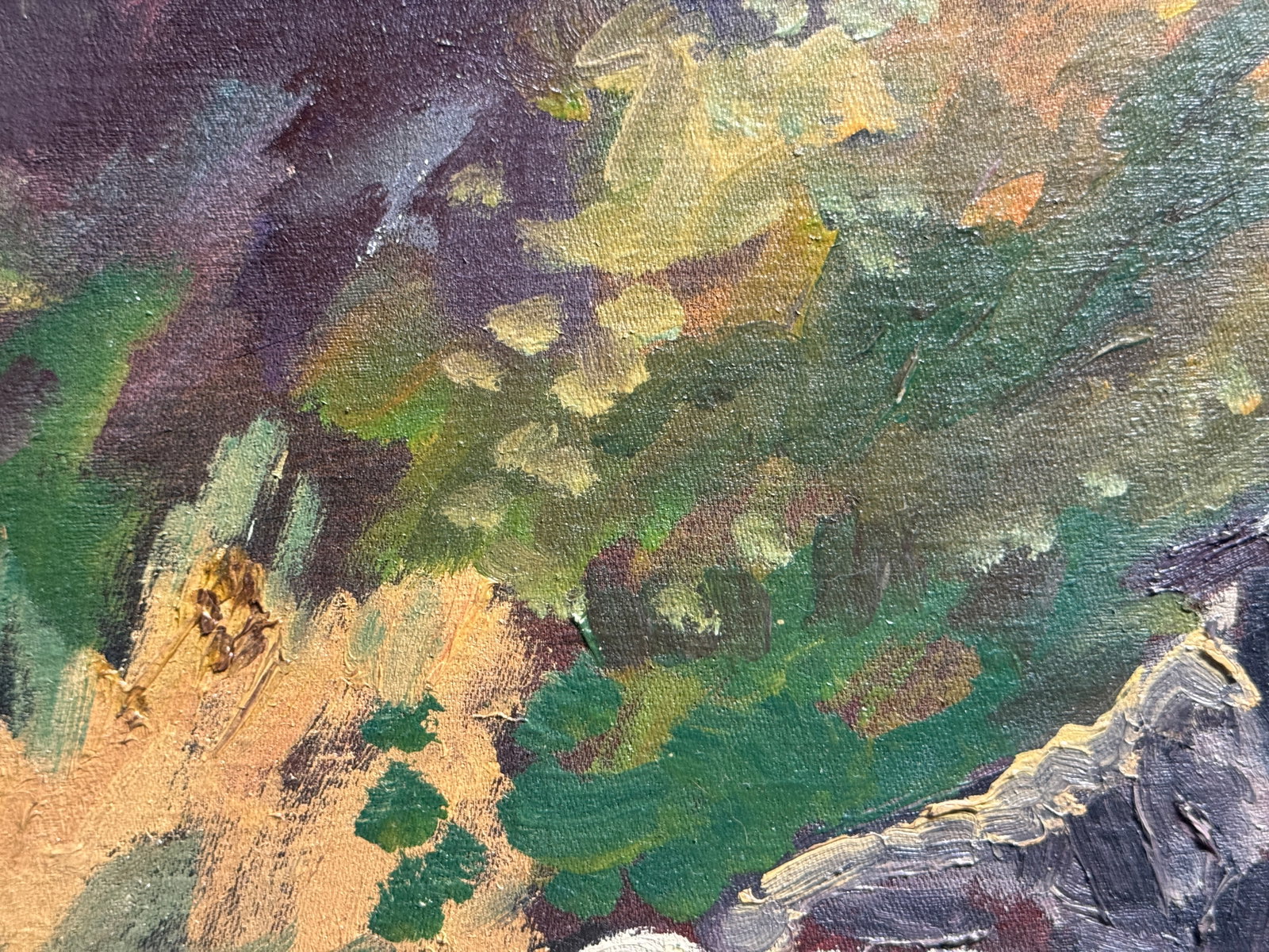 Oil painting with frame sheep K. Leonid - 2