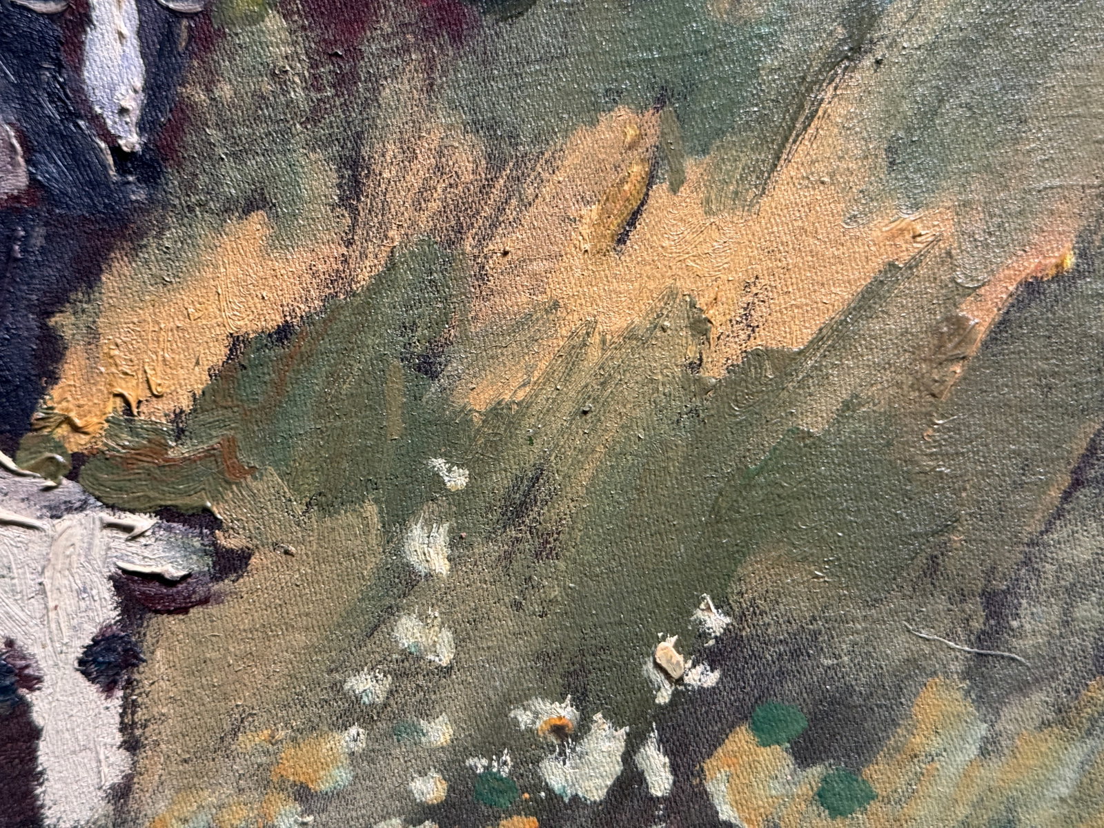 Oil painting with frame sheep K. Leonid - 9