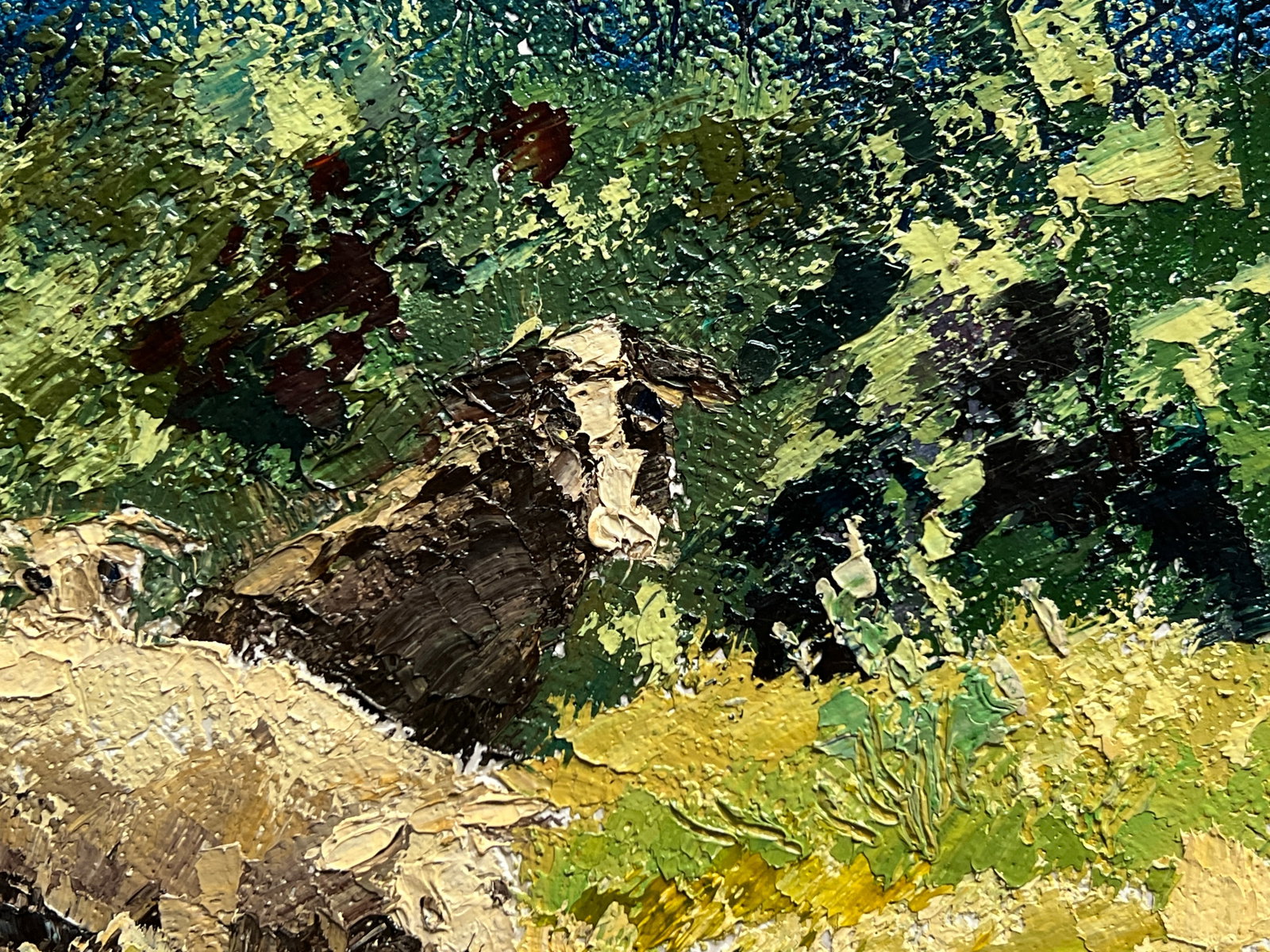 Oil painting Sheep K. Leonid - 3