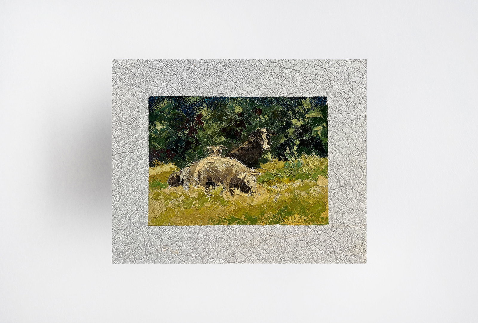Oil painting Sheep K. Leonid - 7