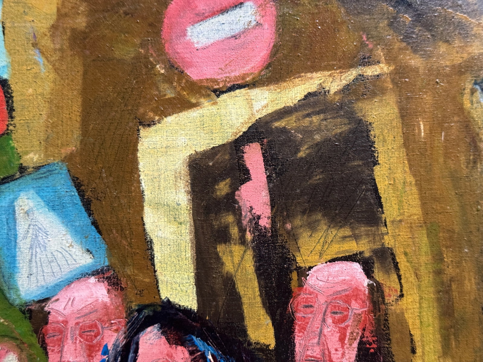 Oil painting with frame Road signs K. Leonid - 9