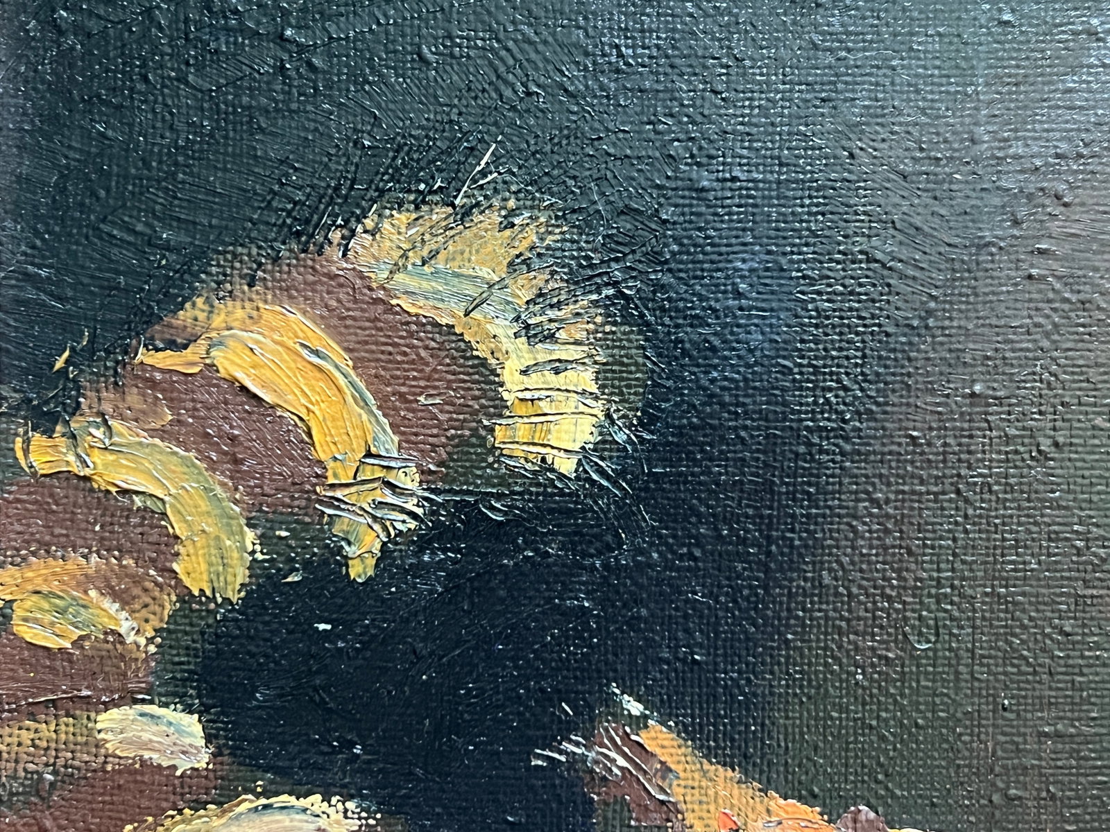 Oil painting with frame Cat K. Leonid - 3