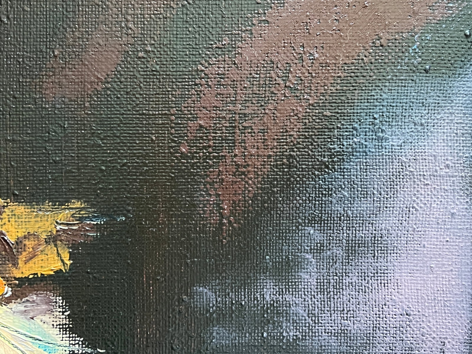 Oil painting with frame Cat K. Leonid - 7