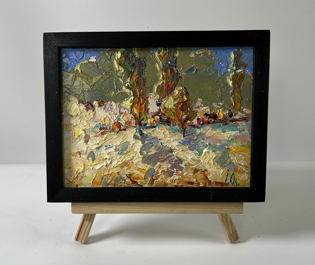 Oil painting A hot summer day in the fields Oleksiy Ivanyuk (1 of 8)