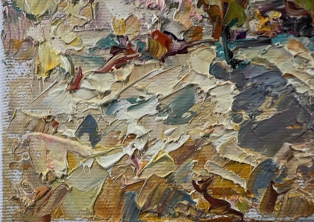 Oil painting A hot summer day in the fields Oleksiy Ivanyuk - 6
