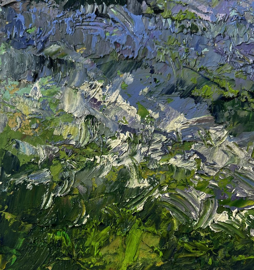 Oil painting Mountain meadows Boris Serdyuk - 5