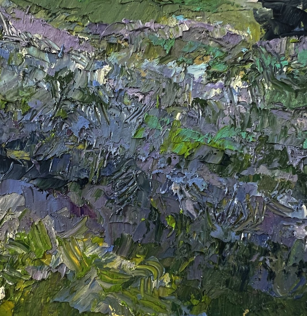 Oil painting Mountain meadows Boris Serdyuk - 6