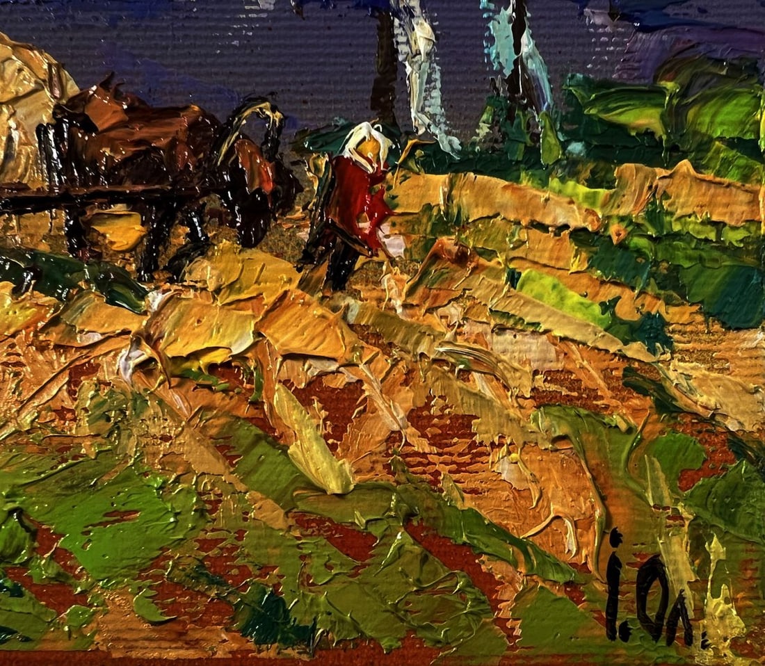 Oil painting The Road Home Oleksiy Ivanyuk - 5