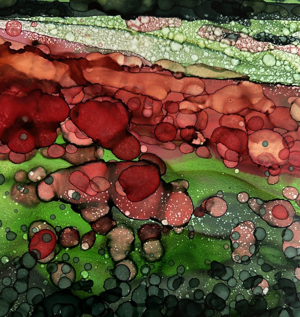 Ink painting Native spaces Olga Ponomaryova - 8