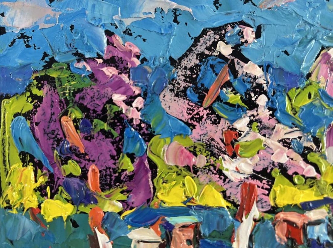 Oil painting Spring is on the doorstep Alex Kalenyuk - 4
