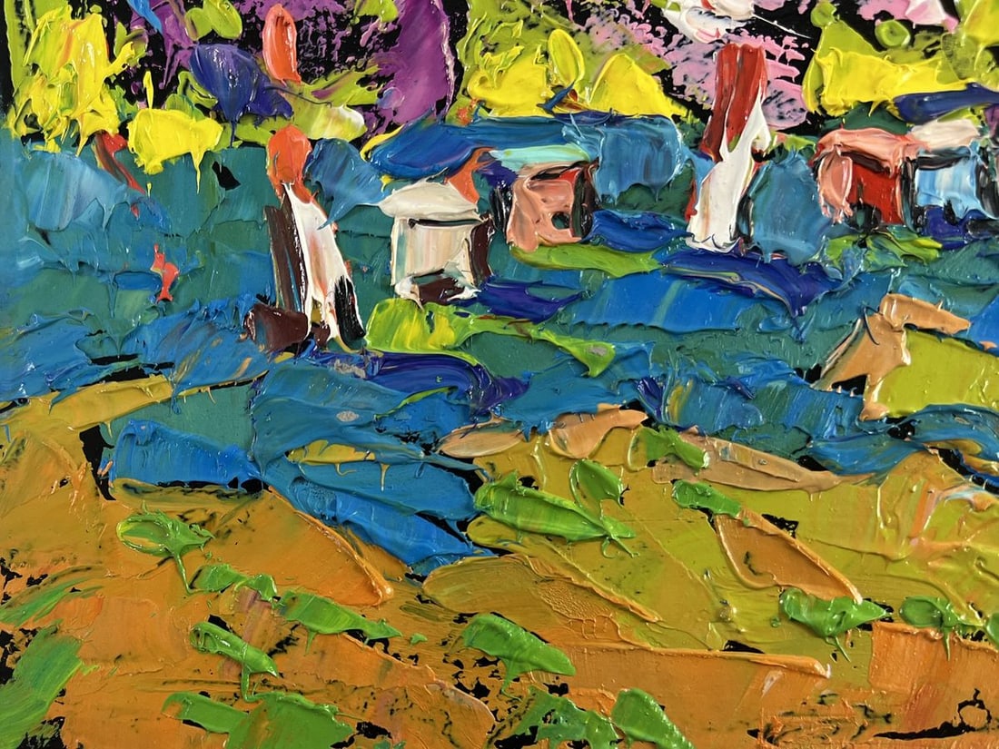 Oil painting Spring is on the doorstep Alex Kalenyuk - 7