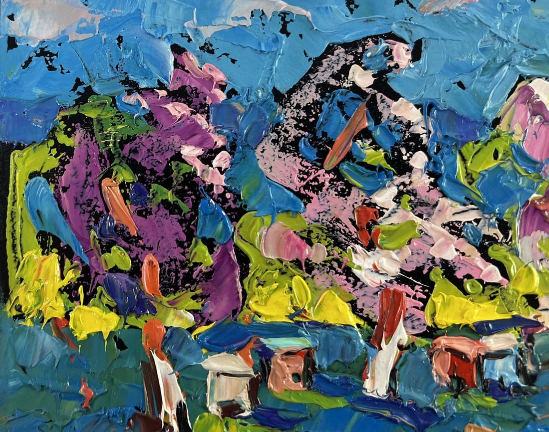 Oil painting Spring is on the doorstep Alex Kalenyuk - 8