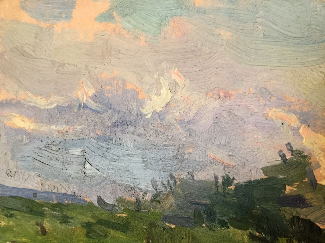 Oil painting Near Kiev Vadim Odainik - 4