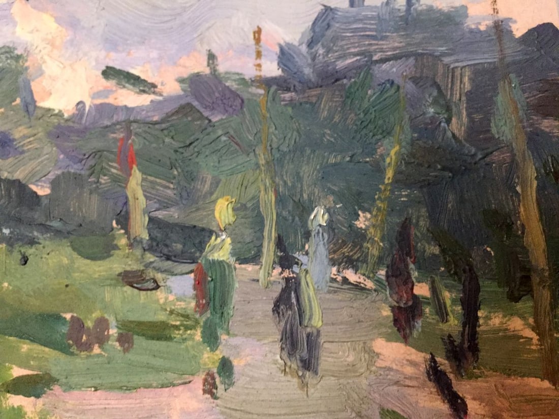 Oil painting Near Kiev Vadim Odainik - 7