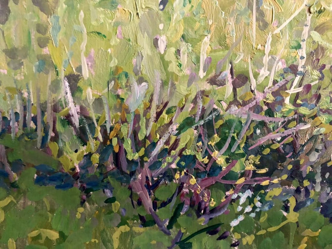 Oil painting Summer in the bloom of the beautiful Kolosovsky Georgiy Sergeevich - 6