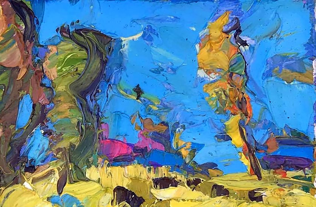 Oil painting Sunny warm day Kalenyuk Alex - 3