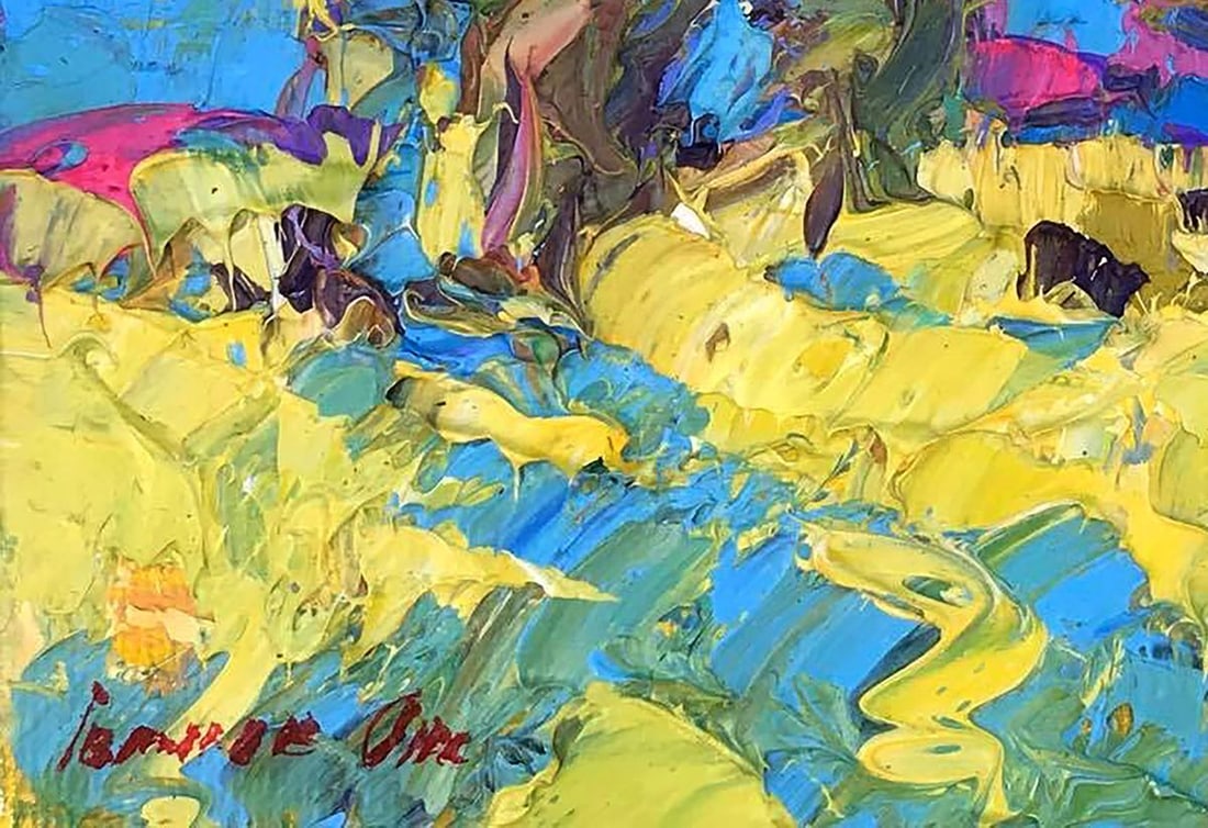 Oil painting Sunny warm day Kalenyuk Alex - 4