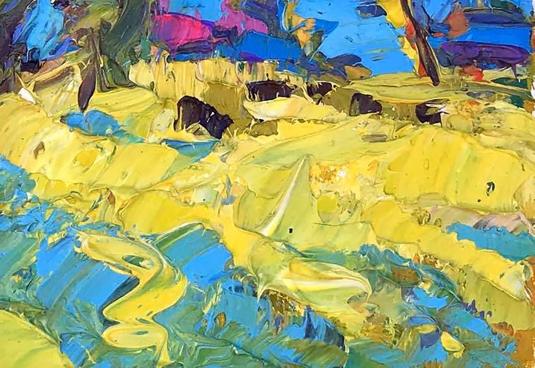 Oil painting Sunny warm day Kalenyuk Alex - 5