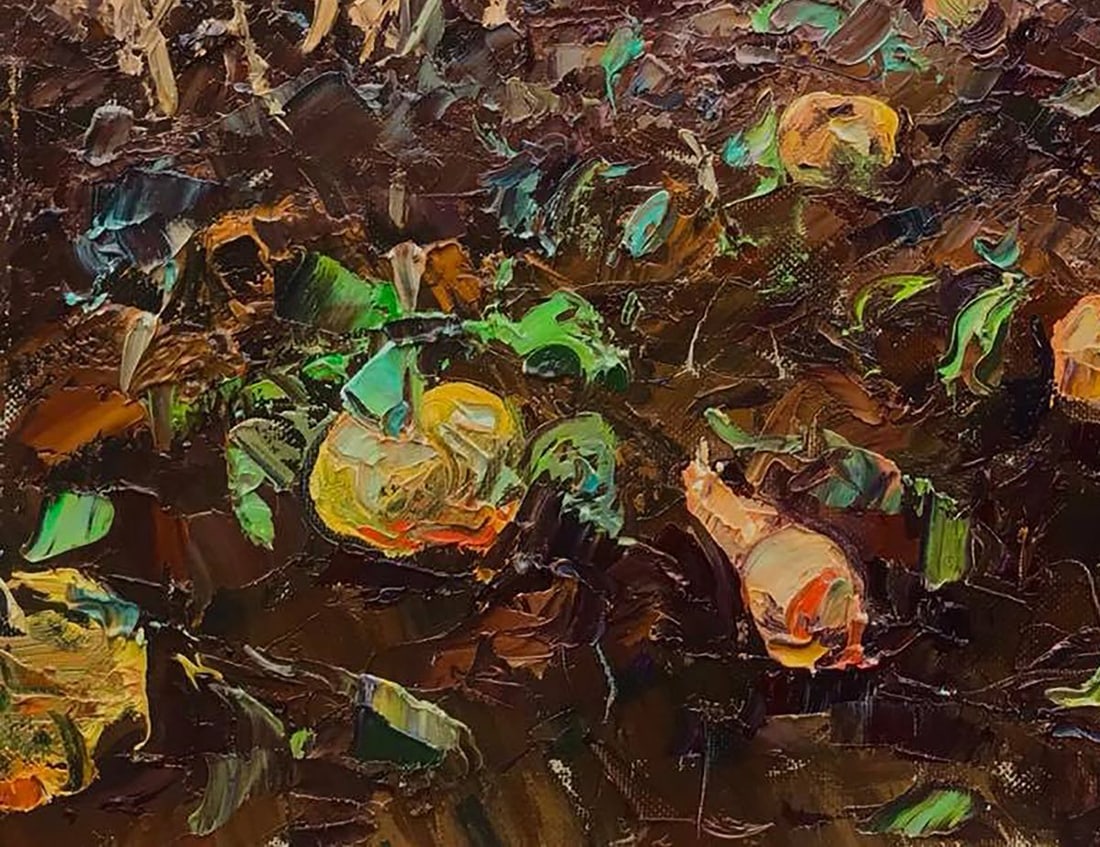 Oil painting In the garden Kalenyuk Alex - 4