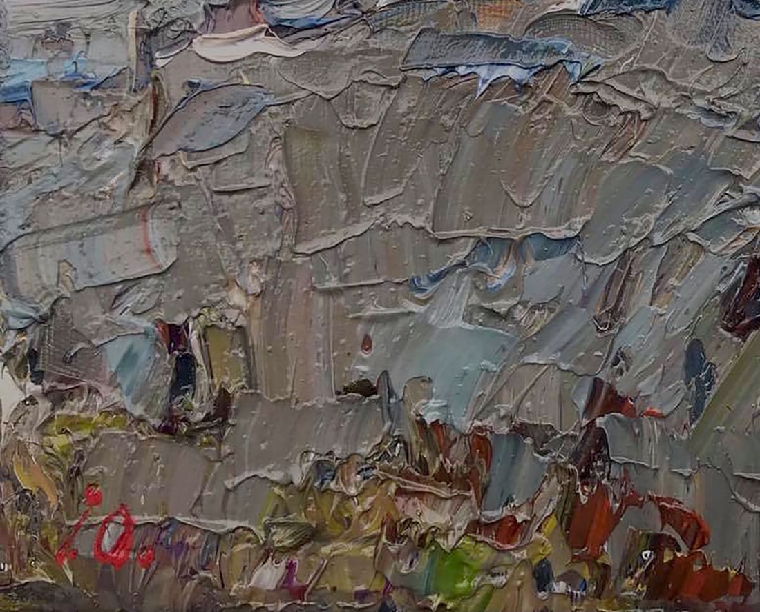 Oil painting On a hill Kalenyuk Alex - 4